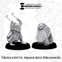 Troglodyte Armoured Drummers