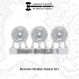 Round Horse Shied Set